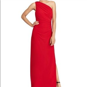 One shoulder Ralph Lauren gown